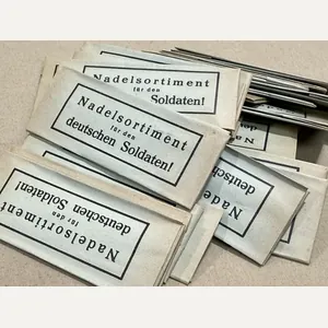 Original WWII German Soldier's Sewing Needle Pack