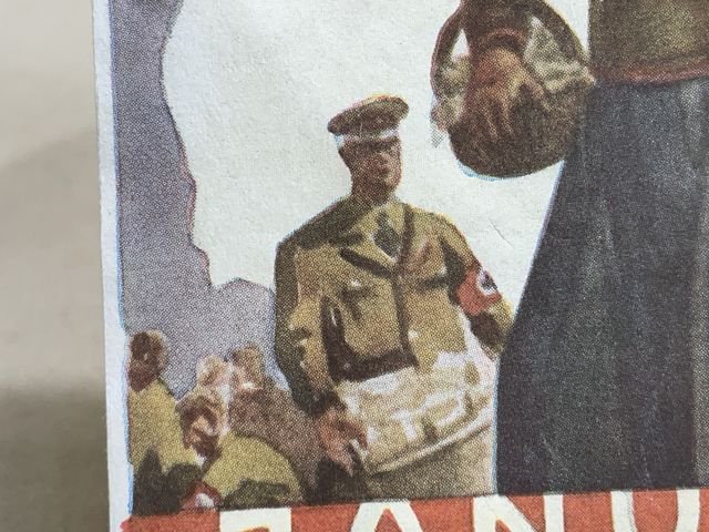 Original WWII German Winter Help Work 1939/40 Card, Grossdeutschlands Winterhilfswerk — image 4