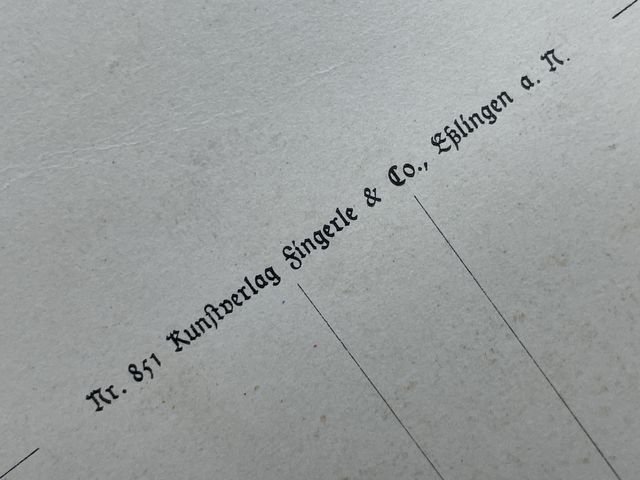 Original Nazi Era German Personality Postcard, HITLER! — image 7