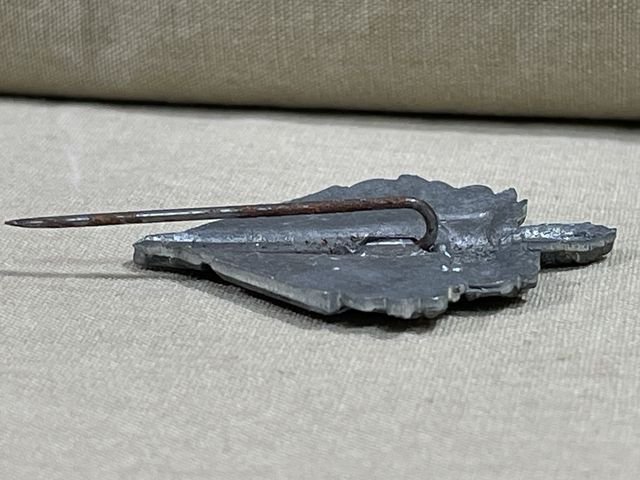 Original Nazi Era German NSKOV Donation Lapel Pin — image 3