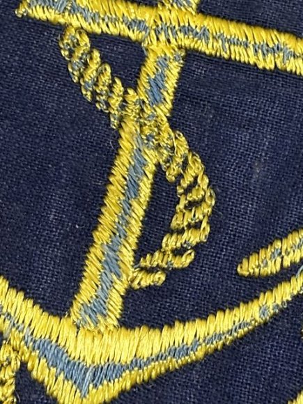 Original WWII German KM Senior Boatswain's Career Sleeve Insignia — image 4