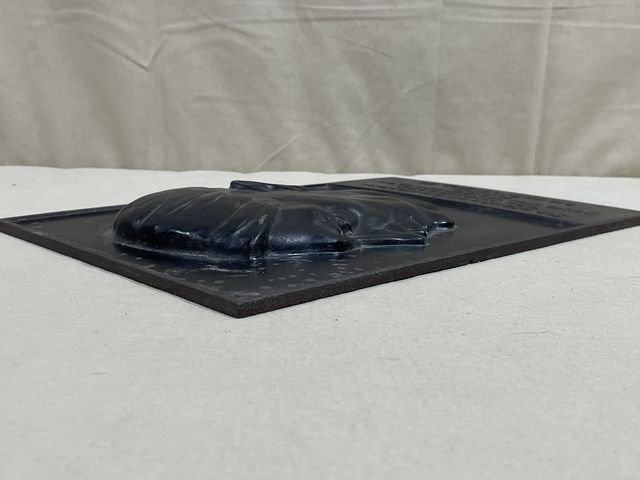 Original Nazi Era German Heavy Metal HITLER Plaque — image 6