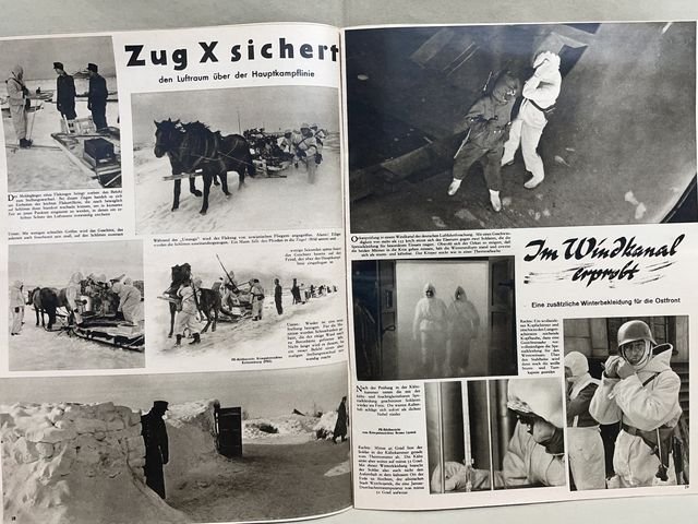 Original WWII German Luftwaffe Magazine Der Adler, February 1943 — image 4