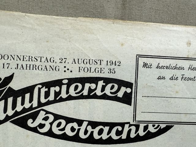 Original WWII German Magazine, Illustrierter Beobachter — image 2