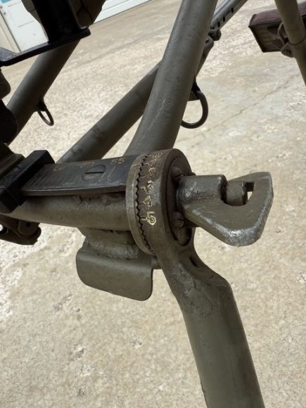 Original WWII German MG42 (MG-42) Lafette Tripod Mount — image 15