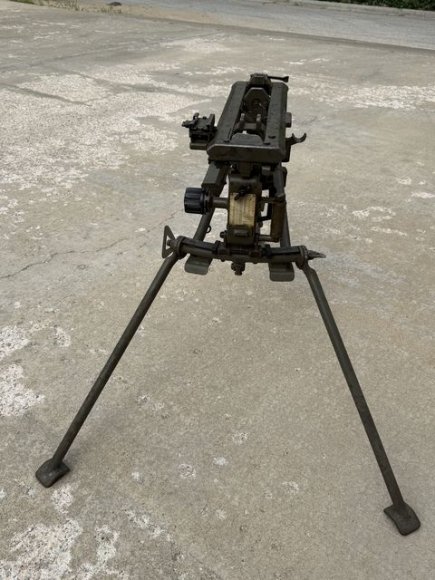 Original WWII German MG42 (MG-42) Lafette Tripod Mount — image 2