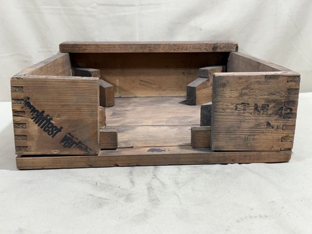 Original WWII German Tellermine 42 Transit Box, UNUSED! — image 2