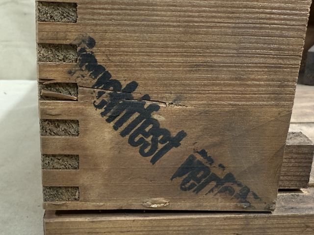 Original WWII German Tellermine 42 Transit Box, UNUSED! — image 3