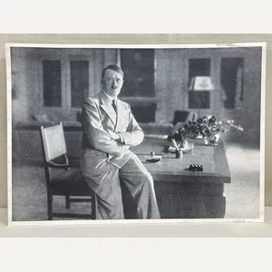 Original Nazi Era German Adolf Hitler Large Photograph Print