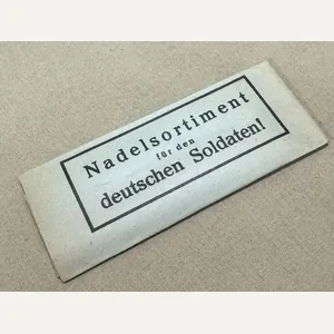 Original WWII German Soldier's Sewing Needle Pack