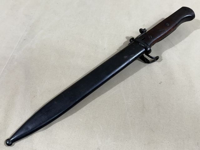 Original POST-WWII Norwegian Bayonet and Scabbard — image 22