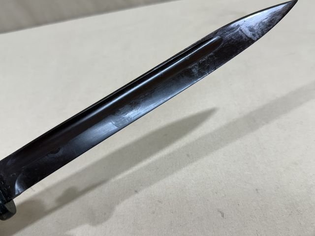 Original POST-WWII Norwegian Bayonet and Scabbard — image 3