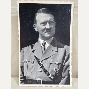 Original Nazi Era German Personality Postcard, HITLER!