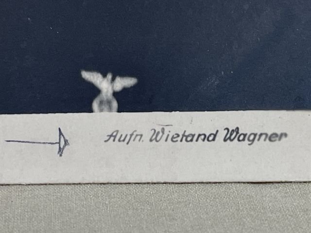 Original Nazi Era German Personality Postcard, HITLER! — image 3