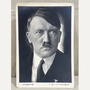 Original Nazi Era German Personality Postcard, HITLER!