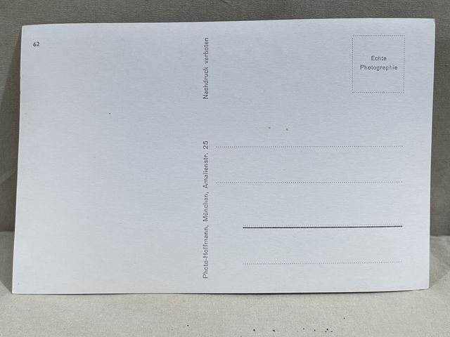 Original Nazi Era German Personality Postcard, HITLER! — image 3