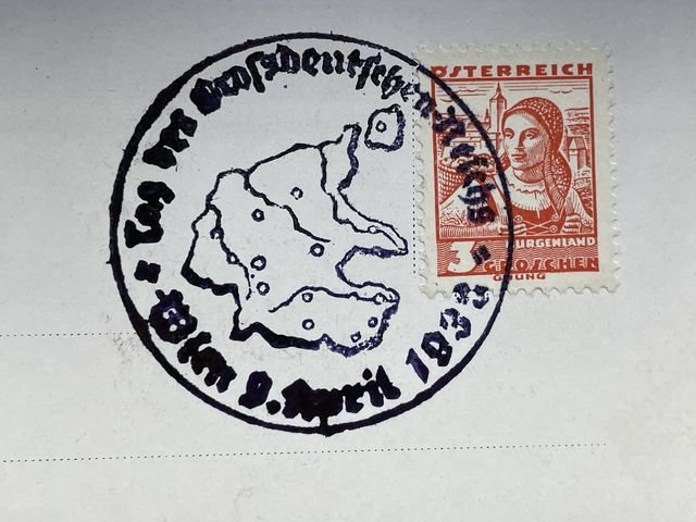 Original Nazi Era German Personality Postcard, HITLER! — image 5