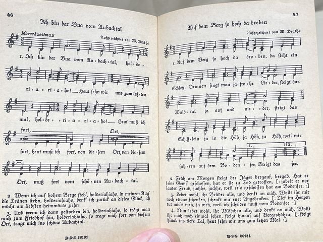 Original WWII German Soldiers Song Book, Das Neue Soldaten Liederbuch — image 7