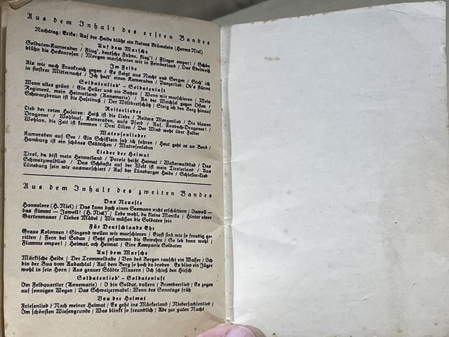 Original WWII German Soldiers Song Book, Das Neue Soldaten Liederbuch — image 8