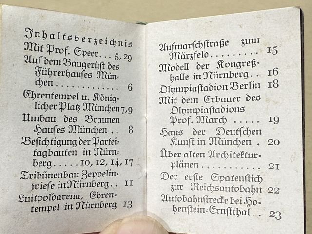 Original Nazi Era German WHW Donation Booklet, HITLER! — image 3