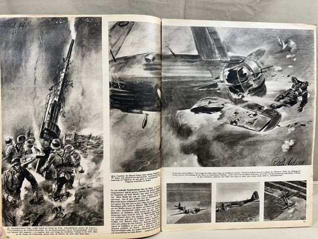 Original WWII German Luftwaffe Magazine Der Adler, July 1940 — image 5