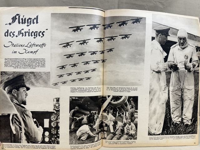 Original WWII German Luftwaffe Magazine Der Adler, July 1940 — image 6