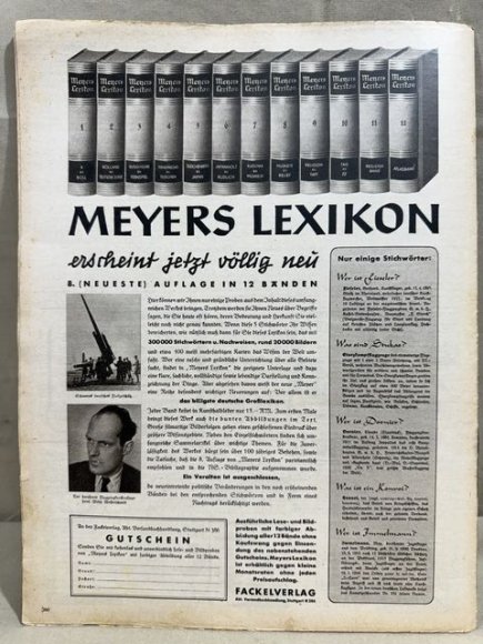 Original WWII German Luftwaffe Magazine Der Adler, July 1940 — image 7