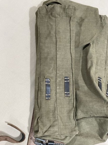 Original WWII German Mid/Late-War Army Combat Rucksack — image 9
