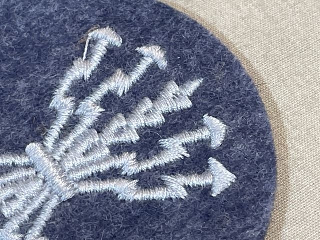 Original WWII German Luftwaffe Radio Operator's Career Sleeve Insignia — image 3