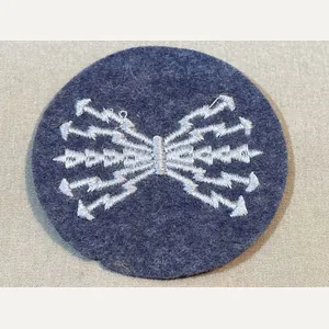 Original WWII German Luftwaffe Radio Operator's Career Sleeve Insignia