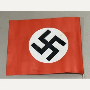 Original Nazi Era German Paper Party Rally Flag, UNUSED!