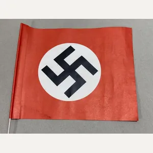 Original Nazi Era German Paper Party Rally Flag, UNUSED!