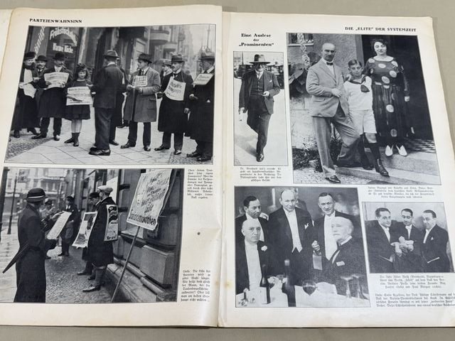 Original 1937 German LARGE Book, DAS DEUTSCHLAND ADOLF HITLERS — image 6