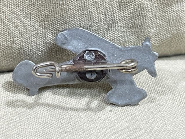 Original Nazi Era German Plastic Tinnie, Airplane — image 2