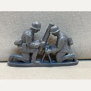 Original WWII German WHW Donation Figure, 8cm Mortar