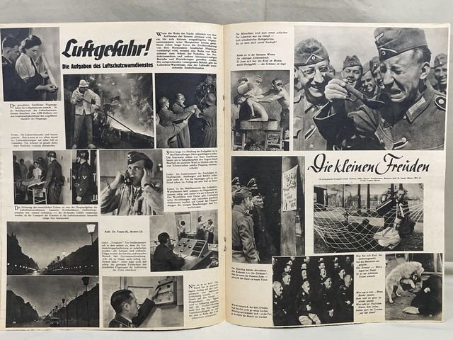 Original WWII German Luftwaffe Magazine Der Adler, April 1943 — image 5