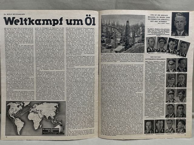 Original WWII German Luftwaffe Magazine Der Adler, April 1943 — image 6