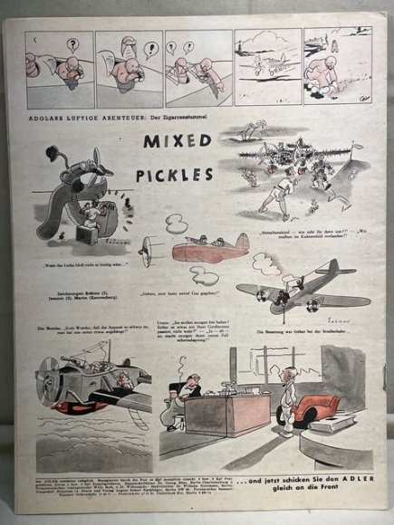 Original WWII German Luftwaffe Magazine Der Adler, April 1943 — image 7