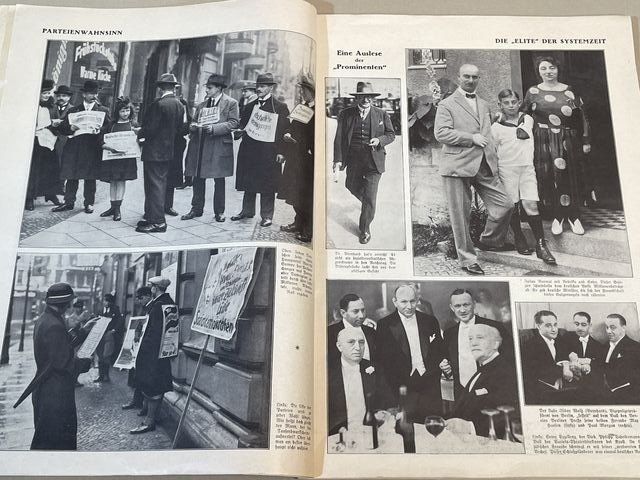 Original 1937 German LARGE Book, DAS DEUTSCHLAND ADOLF HITLERS — image 4