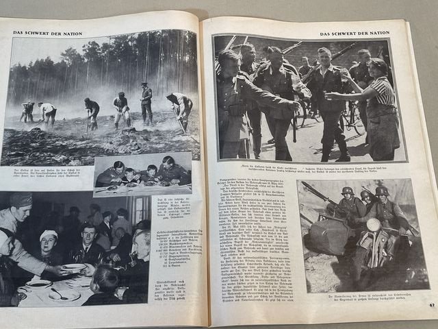 Original 1937 German LARGE Book, DAS DEUTSCHLAND ADOLF HITLERS — image 9