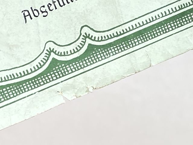 Original WWII German Wine Bottle Label, Dürkheimer Kochbenn 1944 — image 8