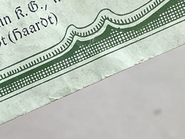 Original WWII German Wine Bottle Label, Dürkheimer Kochbenn 1944 — image 9