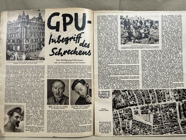 Original WWII German Luftwaffe Magazine Der Adler, August 1941 CRETE! — image 6