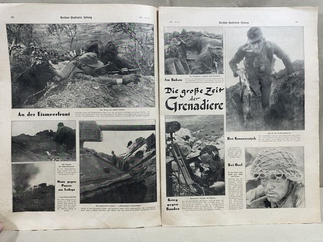 Original WWII German Magazine, Berliner Illustrierte Zeitung — image 3