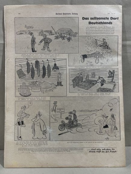 Original WWII German Magazine, Berliner Illustrierte Zeitung — image 6