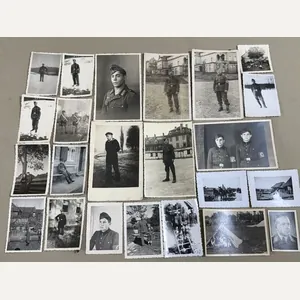 Original WWII German Photographs Lot, 40 TOTAL
