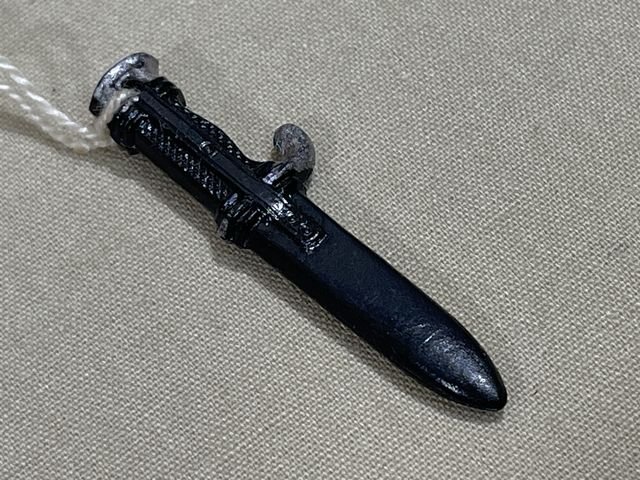 Original Nazi Era German WHW Donation Hitler Youth Knife — image 2