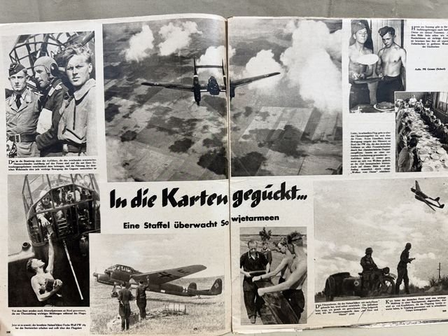 Original WWII German Luftwaffe Magazine Der Adler, September 1941 — image 4