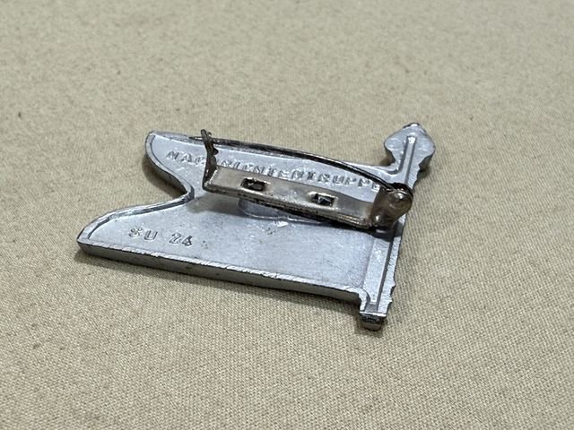 Original WWII German Army Signals Flag Tinnie, NACHRICHTENTRUPPE — image 3