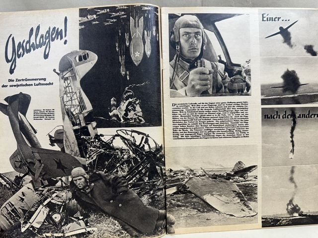 Original WWII German Luftwaffe Magazine Der Adler, September 1941 — image 3